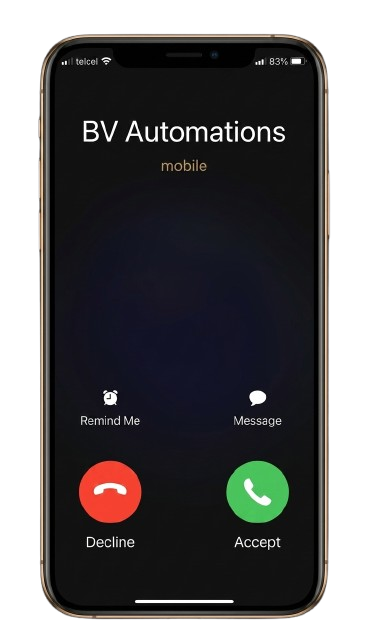Llamada de Automatización